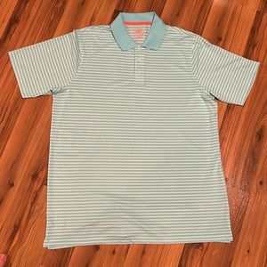 Men’s striped polo